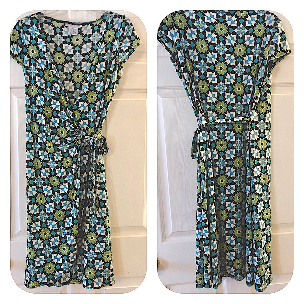 Maggie London Wrap Dress